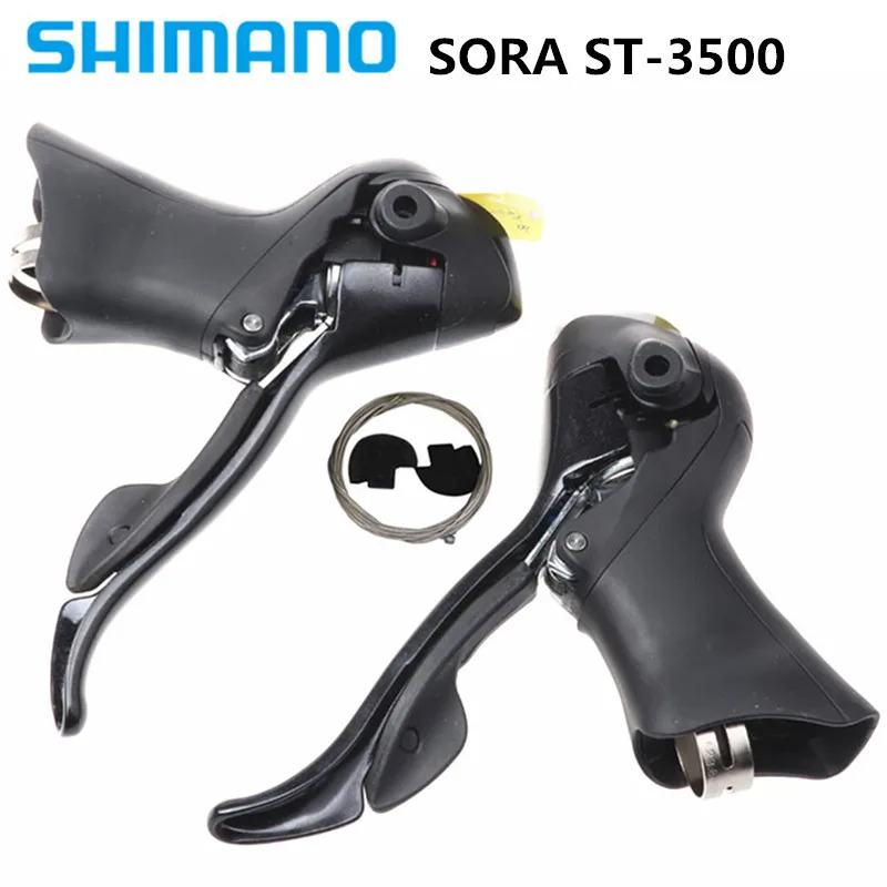 SHIMANO SORA ST-3500/3400 рычаг переключения ручного тормоза 2x9 скорость влево/вправо/пара рычаги w/оригинальные внутренние кабели