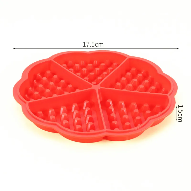 1 предмет Новинка Блинница DIY силиконовая для вафель пресс форм с антипригарным