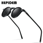 HEPIDEM ацетатные поляризованные солнцезащитные очки для женщин с маленьким лицом 2020 новые роскошные брендовые дизайнерские ретро винтажные Круглые Солнцезащитные очки 9130