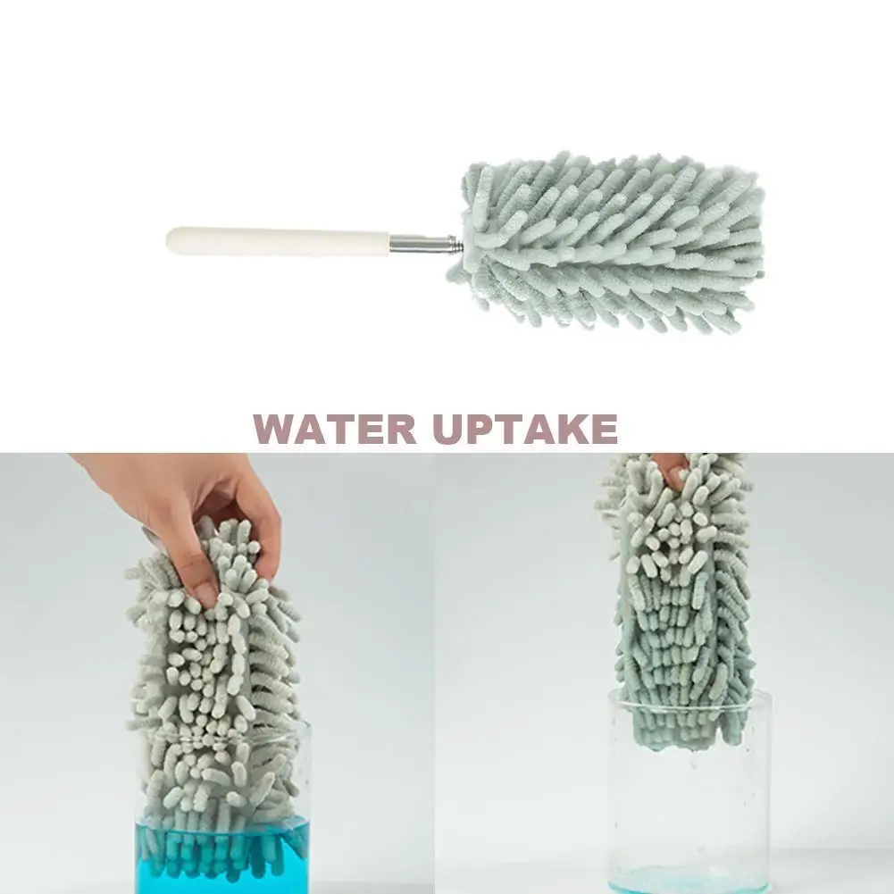 

The New Nordic Neil Dust Duster Retractable Furniture Tabletop Car Cleaning Brush