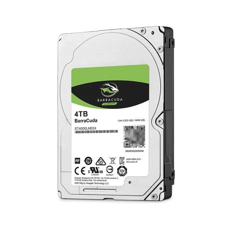 New Original HDD For Seagate BarraCuda 4TB 2.5" SATA 128MB 5400RPM Internal Hard Disk Notebook HDD ST4000LM024 |