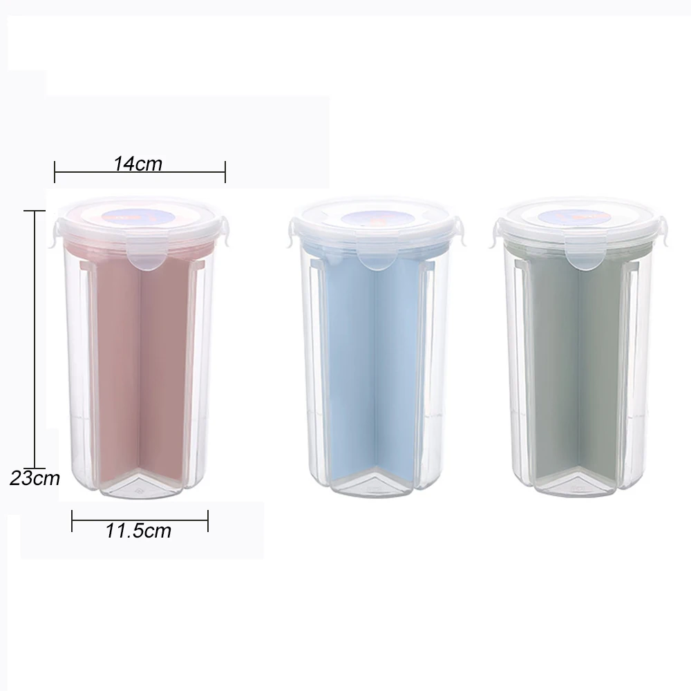 Кухонный Контейнер резервуары для хранения ящик еды банки с крышкой пищи