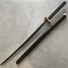 1:1 Demon Slayer Нож Меч оружие Косплей камадо танджиро дьявольский клинок самурайский меч ниндзя катана модель PU 104 см