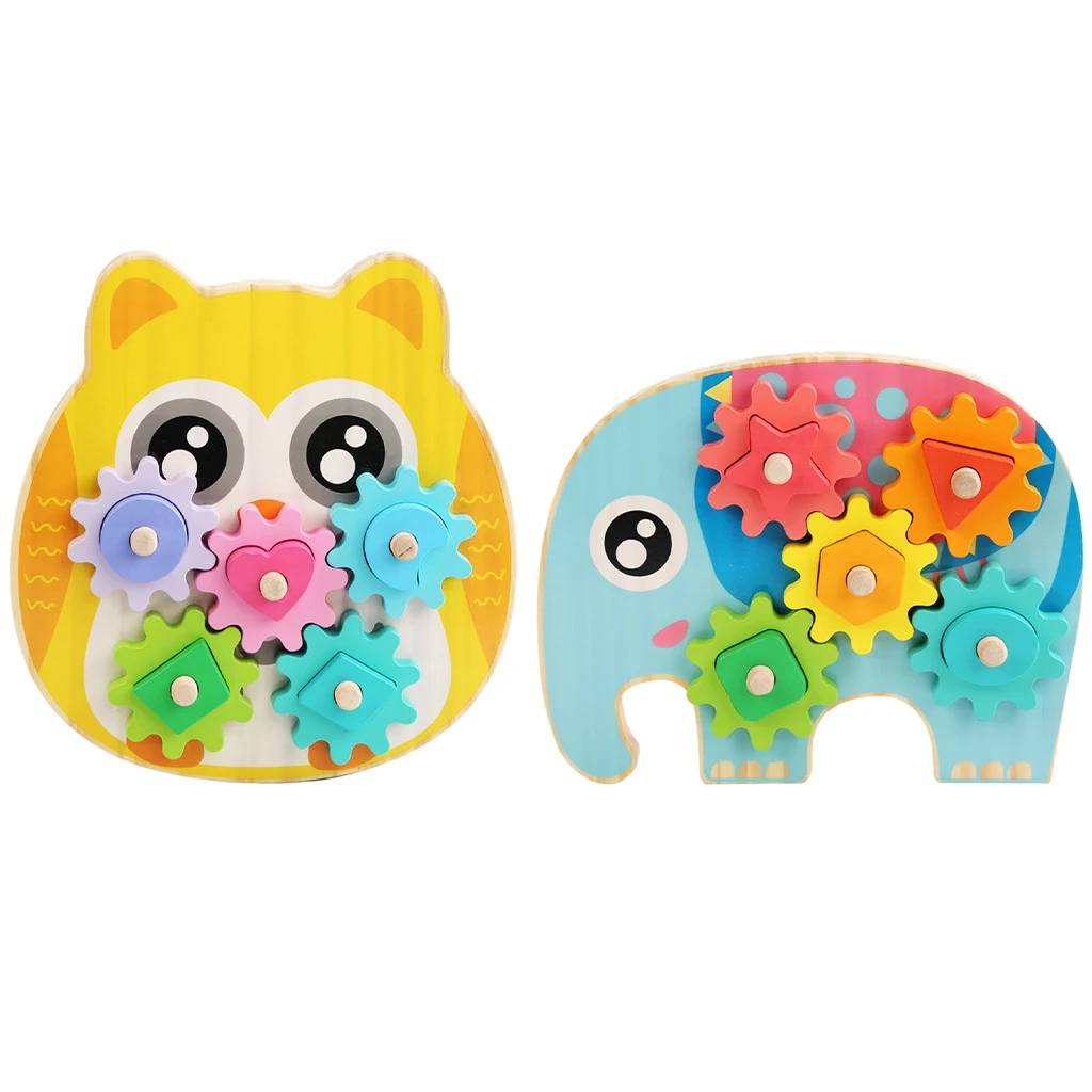 

Animal Geometric Shapes Matching Toys Early Learning Exercise Hands-on Ability Montessori Educational Wooden Toys Children Gift