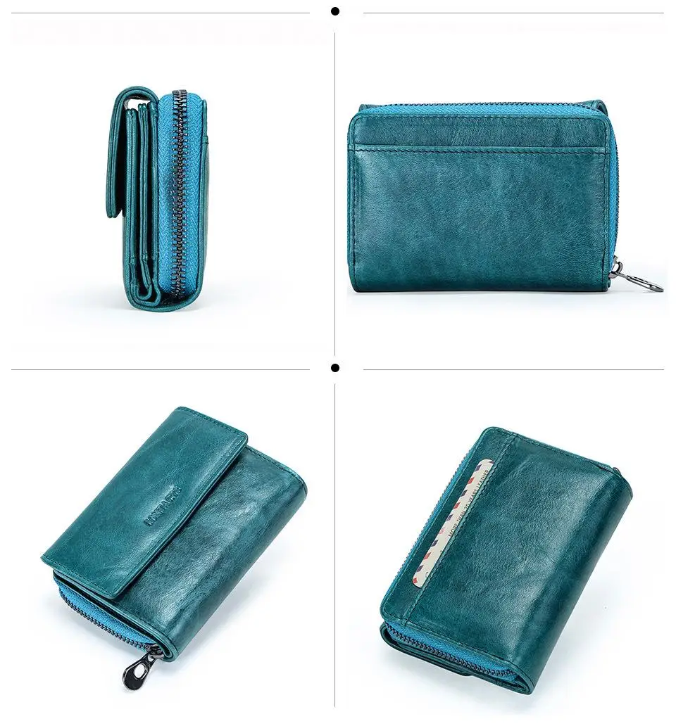 

Fashion Multi -Function Short Womens Wallets And Purses 2021 New Korean Genuine Leather Coin Purse Luxury Lady Wallet