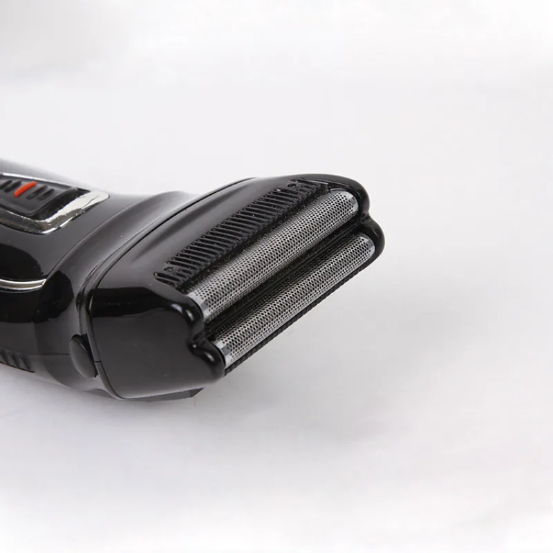 Перезаряжаемый триммер для волос с 2 лезвиями защита от возвратно