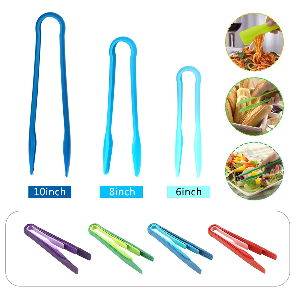 3 шт./компл. пищевой многоцветной пластиковый зажим для хлеба салат пиццы