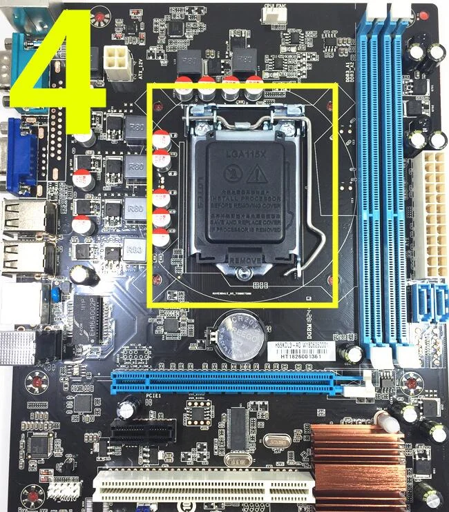 Новый защитный чехол для процессора материнской платы LGA115X ремонта компьютера 1150