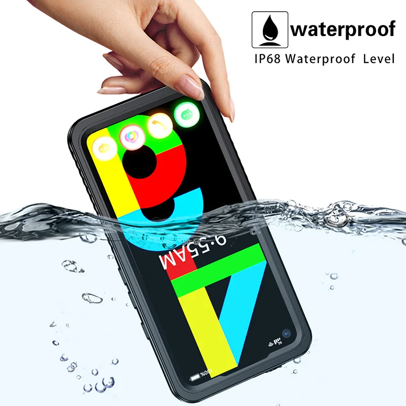 

Redpepper For Google Pixel 4A 5G Case Full Body Protection Waterproof Snowproof Diving Coque for Google Pixel 4A 5G Fundas