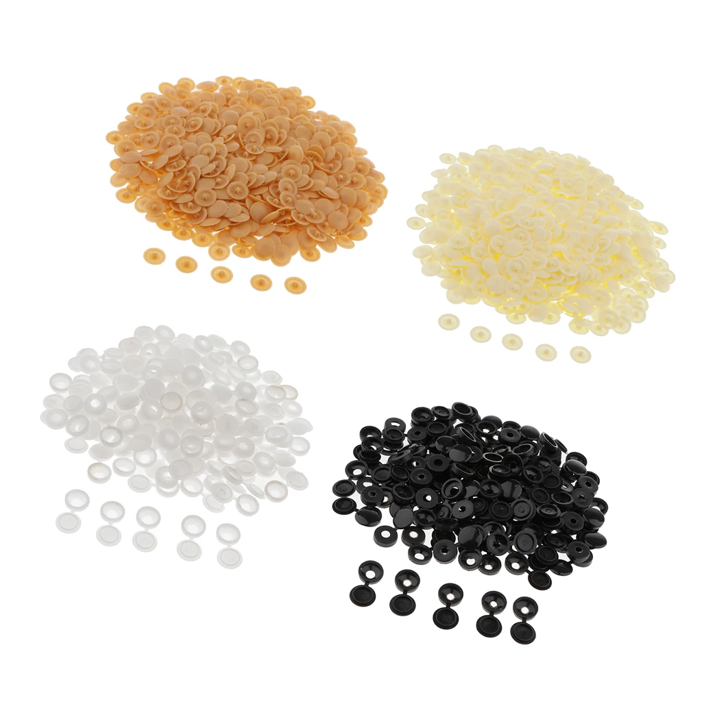 100 шт. практичные саморезы декоративная крышка пластиковые гайки болты крышки