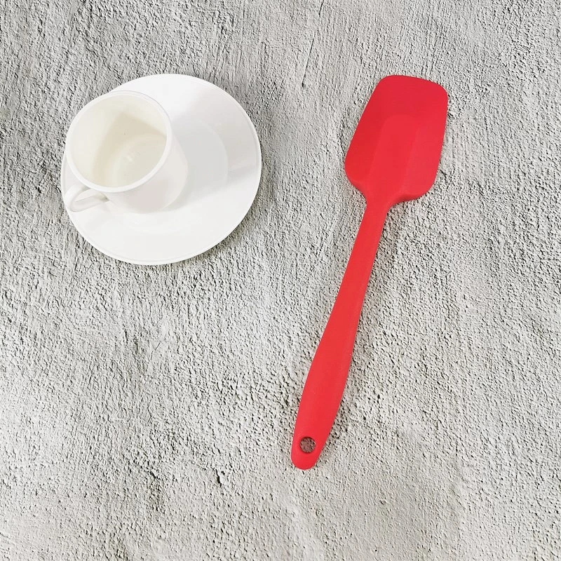 

justdolife Food Grade Non Stick Butter Cooking Silicone Spatula Set Cookie Pastry Scraper Cake Baking Spatula Silicone Spatula