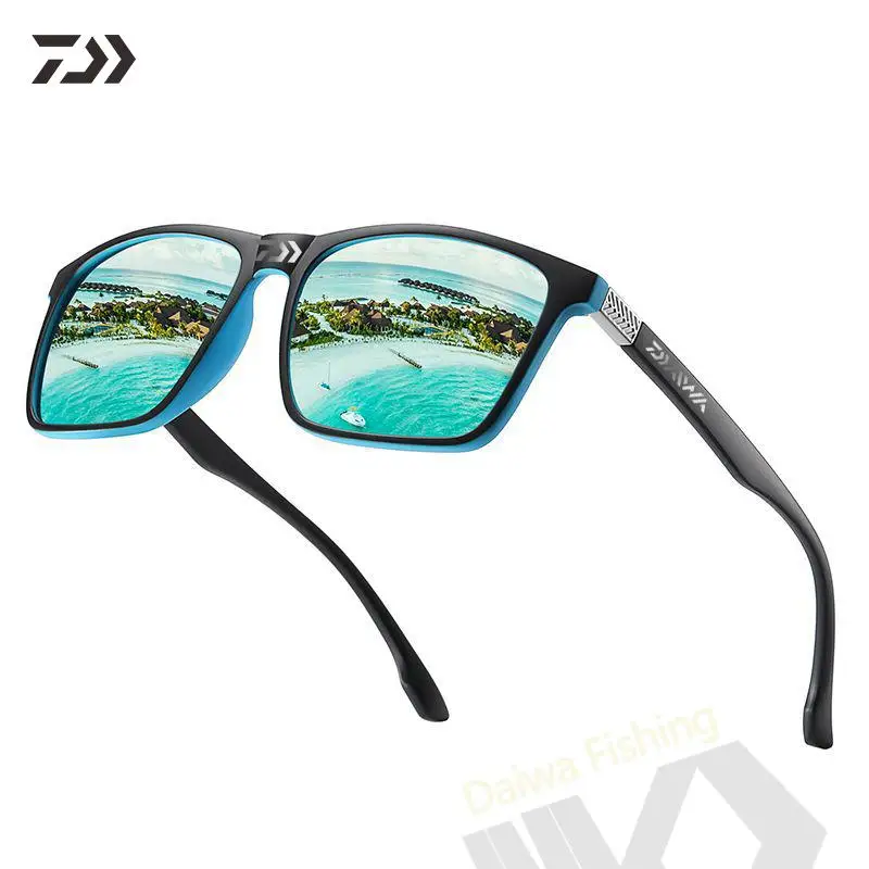 

2021 Daiwa New Men's Polarized Fishing Glasses Summer Outdoor Durable Fishing 400Uv Protection Windproof Sun Glasses for Men