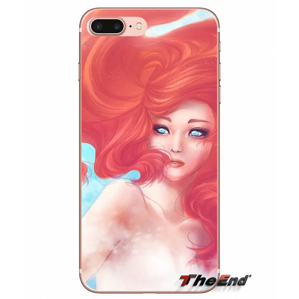 Платье принцессы с принтом Русалочка Ариэль чехол для телефона Samsung Galaxy J1 J2 J3 J5 J7 A3