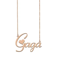gaga name necklace custom name necklace for women girls best friends birthday wedding christmas mother days gift