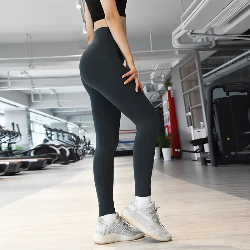 

Women's Fitness Suit Moisture Wicking Sports Running Pant Nude Feeling