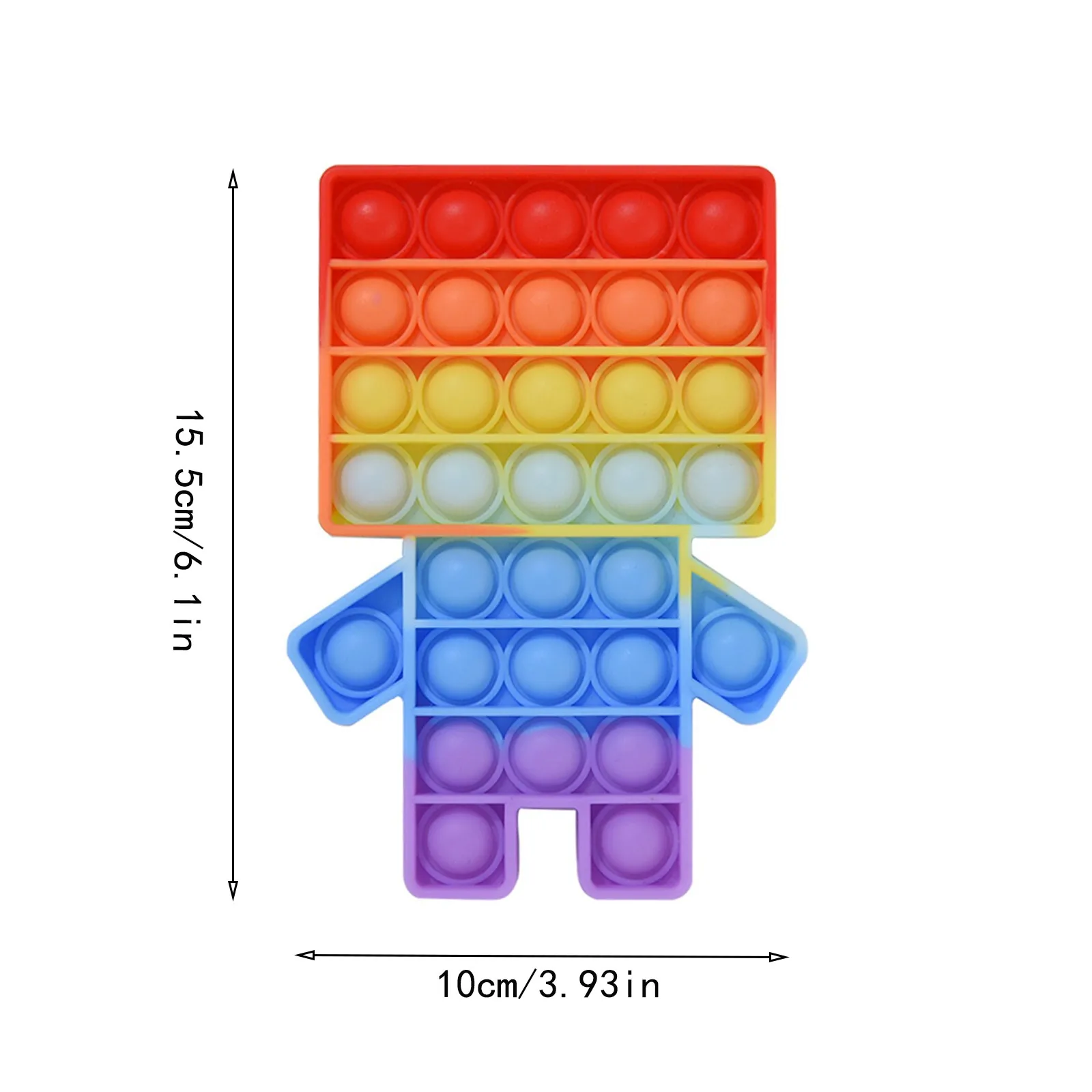 

Push Bubble Sensory Fidget Autism Toy Special Needs Squishy Stress Reliever Toys Brinquedos Child Funny