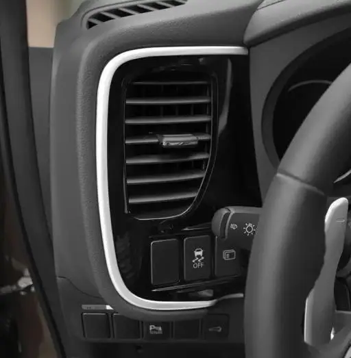 

Матовый АБС-пластик для Mitsubishi Outlander 2015, 2016, 2017, Декоративная полоса для автомобильной консоли, крышка рамы, отделка, автомобильные аксессуары...