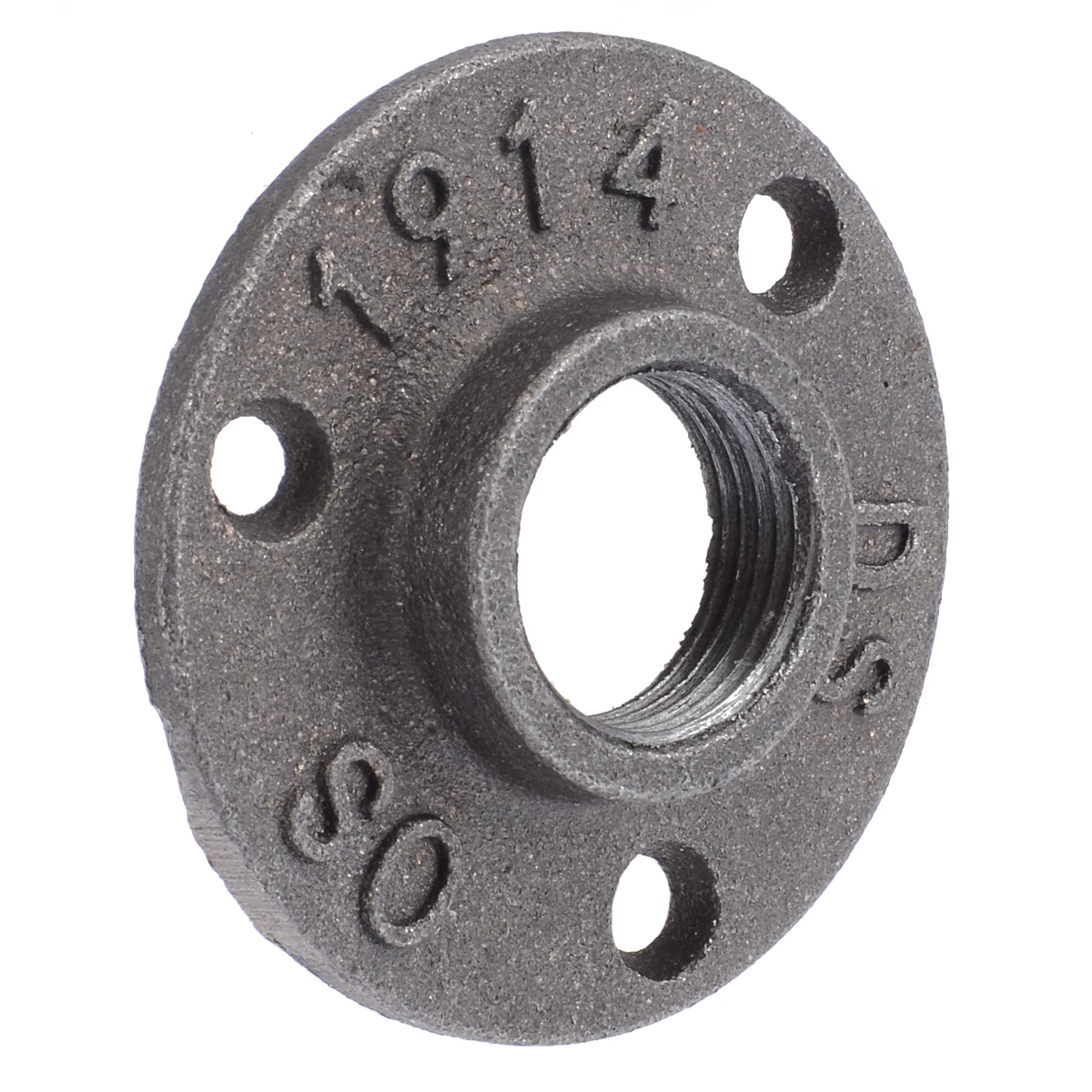 10 шт. 1/2 &quot3/4&quot чугунные фланцы резьба BSP ковкого чугуна промышленные фитинги для