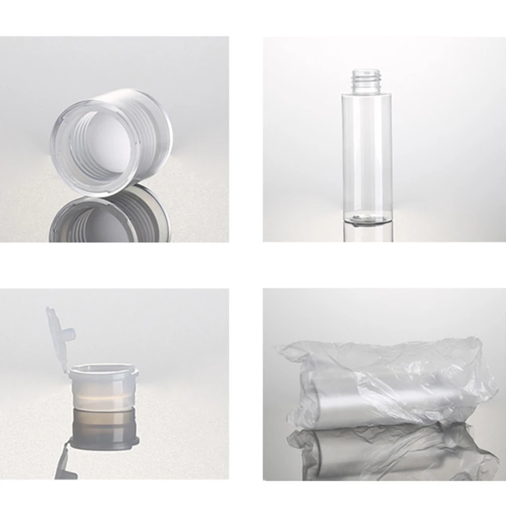 Домашнее эфирное масло прозрачный тоник с откидной крышкой дорожная пустая