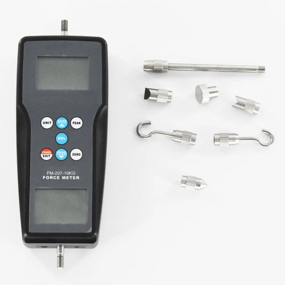 Pull Push Force Gauge цифровой измеритель усилия 98N динамометр FM-207-10K