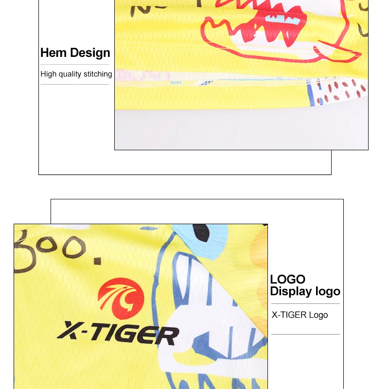 Футболка для мальчиков X Tiger быстросохнущая Детская футболка с коротким рукавом и