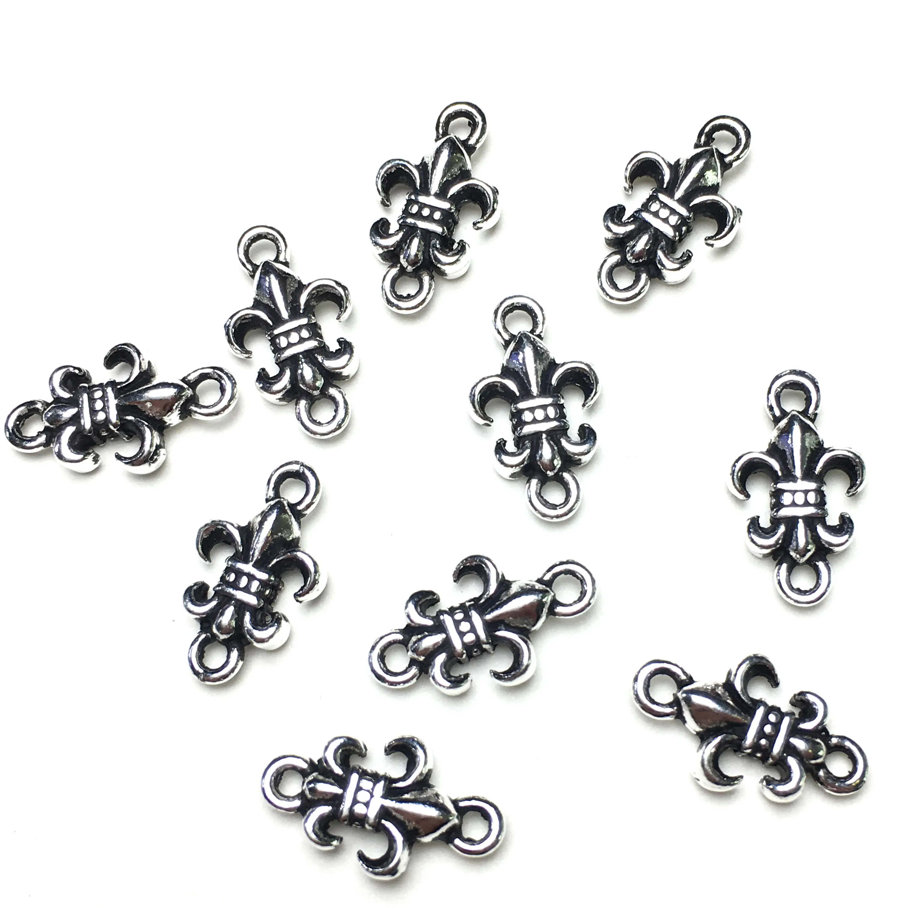 

8x15mm10pcs 925 Sterling Silver Findings Loose Spacer Beads for Jewelry Making DIY Bracelet Necklace Accessories Factory Price