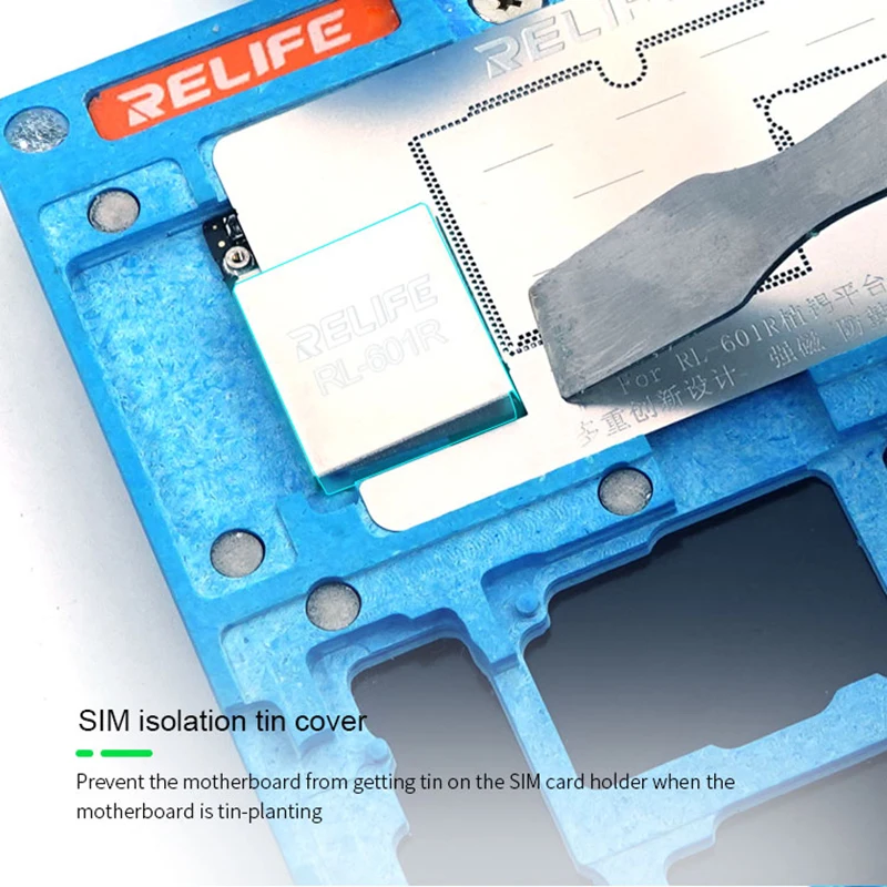 

RELIFE RL-601R 10 in1 Middle Board Tin Planting Platform For iPhone X XS XSM 11 11P 11PM 12 12MINI 12P 12PM