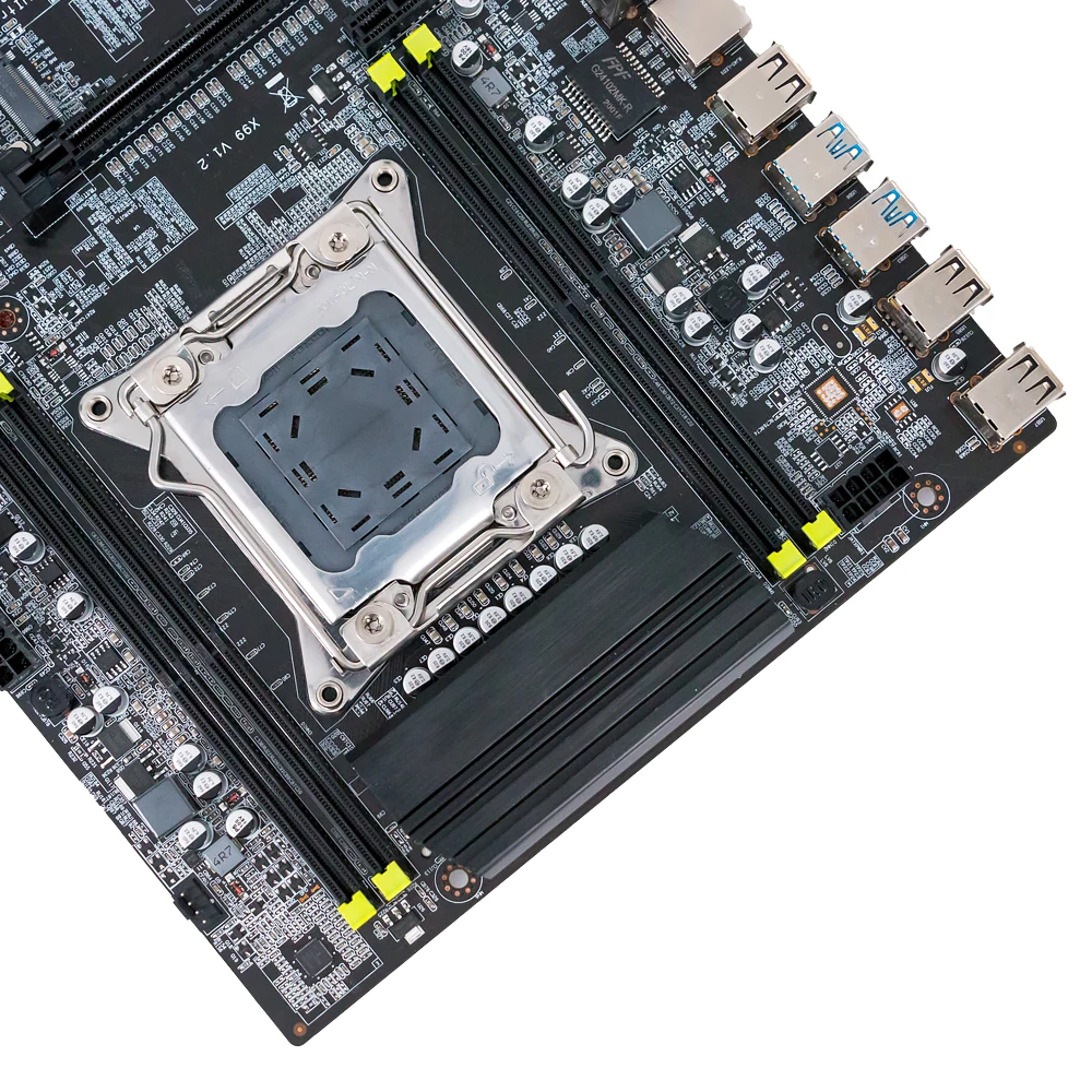 ALZENIT X99 PE7 Материнская плата Intel C612 LGA 2011 3 Xeon ECC REG DDR4 64 Гб M.2 NVME SATA3.0 USB3.0 SLI CF ATX