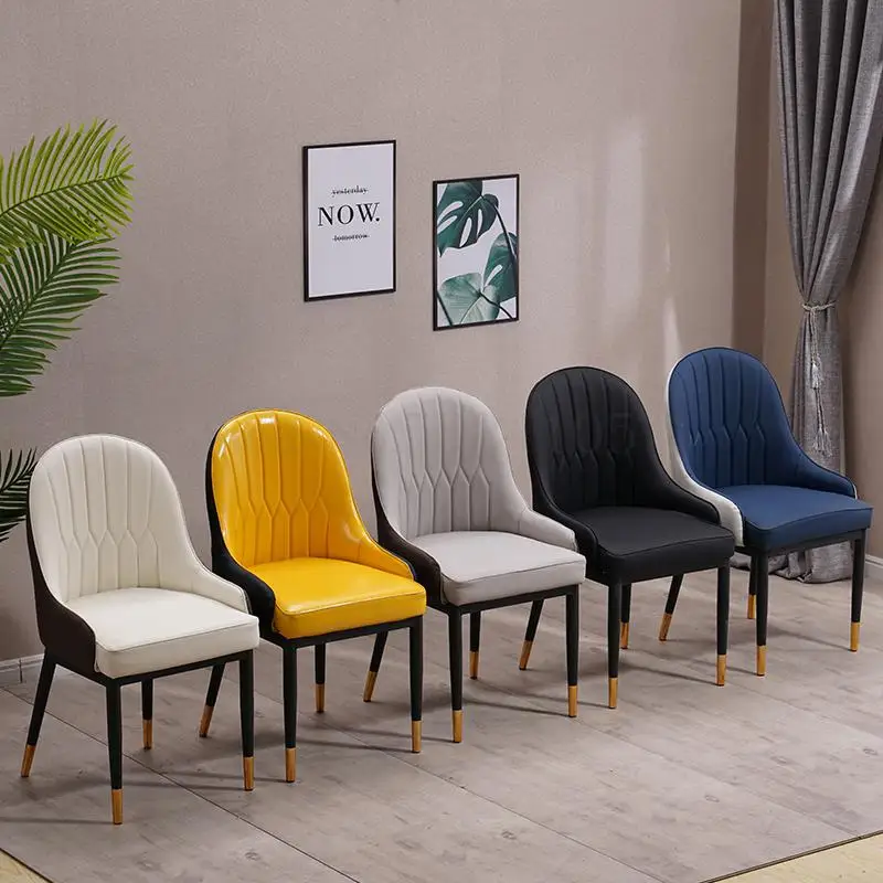 Светильник класса люкс Северный стул простой дома спинки чистый красный макияж