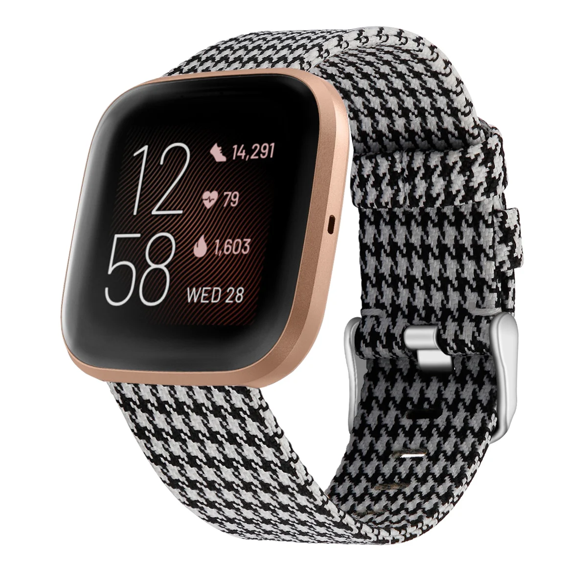 Сменный ремешок для Fitbit Versa/Versa 2 браслета Холщовый дышащий сменный Браслет Versa Lite