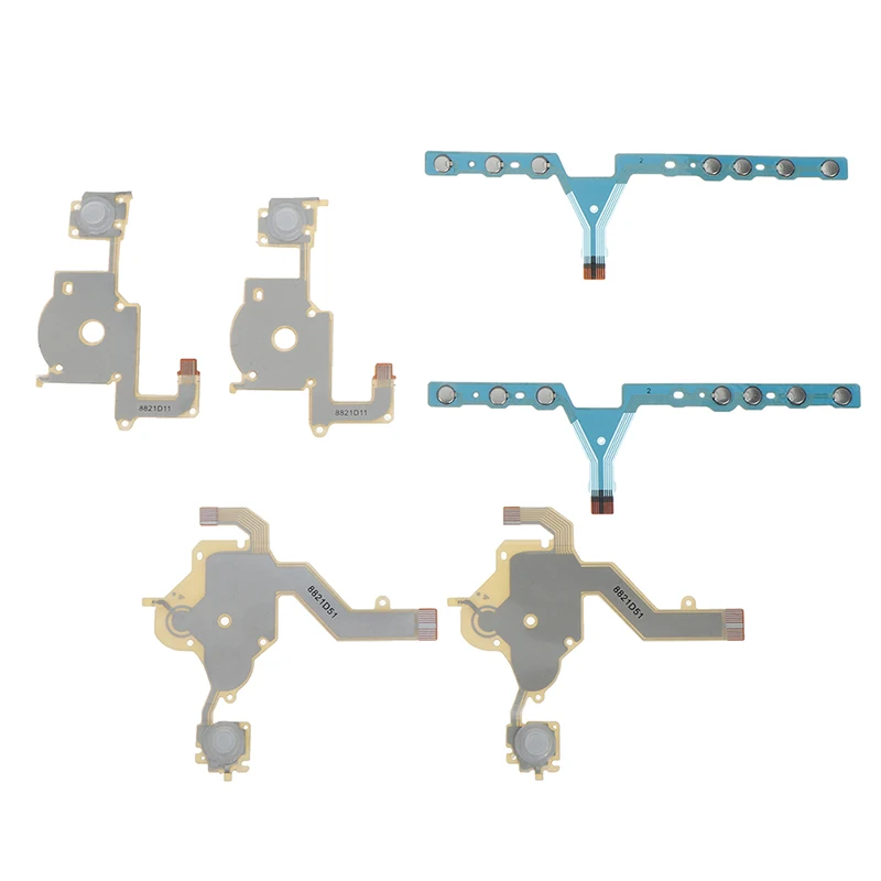 3 шт./компл. левая и правая кнопки гибкий ленточный кабель в сборе детали для PSP