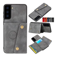 retro pu flip leather case for oneplus 9 8t 8 pro 7t one plus 7 1 7 pro multi card holder phone cases cover etui for iphone 11