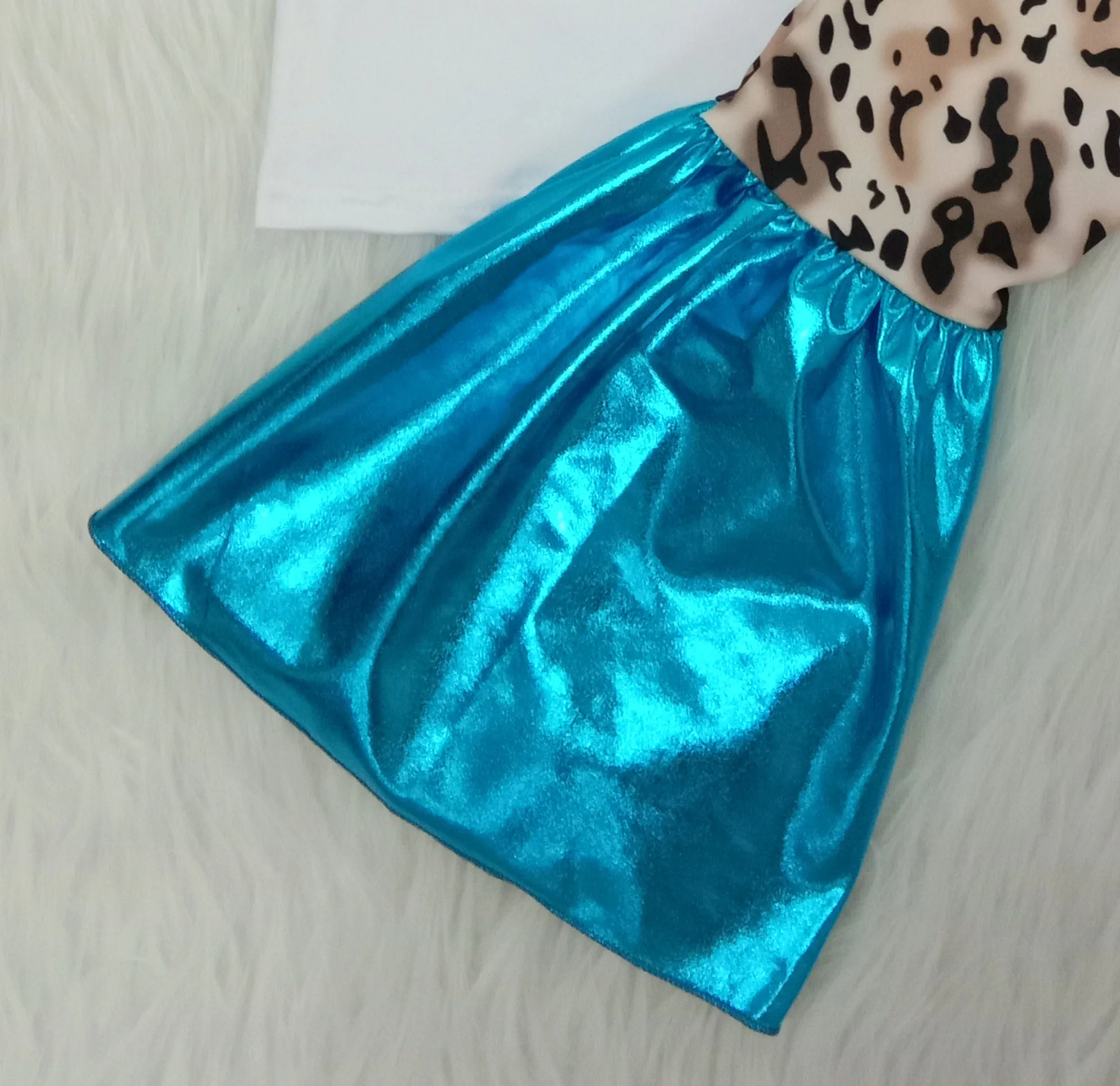 

Fashion New Children's Girl Short Sleeve Flare Pants Set Star Print Boutique Set yll