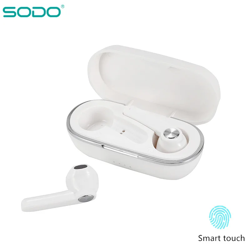 

SODO T212 TWS Bluetooth Headphones 5.0 True Wireless Earphones HD Stereo Earbuds For Xiaomi Huawei Handsfree Sport Headset