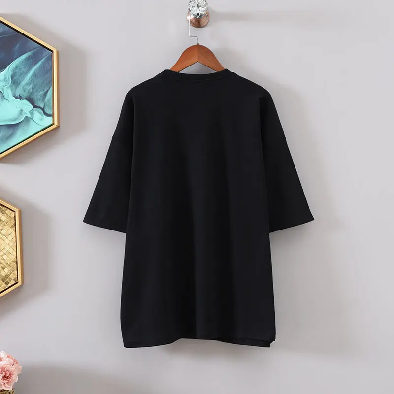 Корейский Стиль матовый футболка с короткими рукавами подчеркивающие женскую