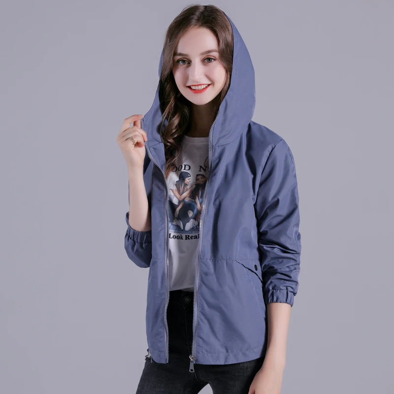 Женская Весенняя Осенняя повседневная спортивная свободная толстовка с