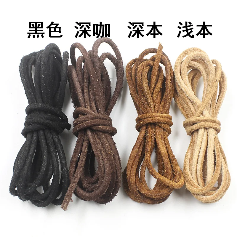 Шнур из 100% натуральной коровьей кожи 1 м 3 мм | Украшения и аксессуары