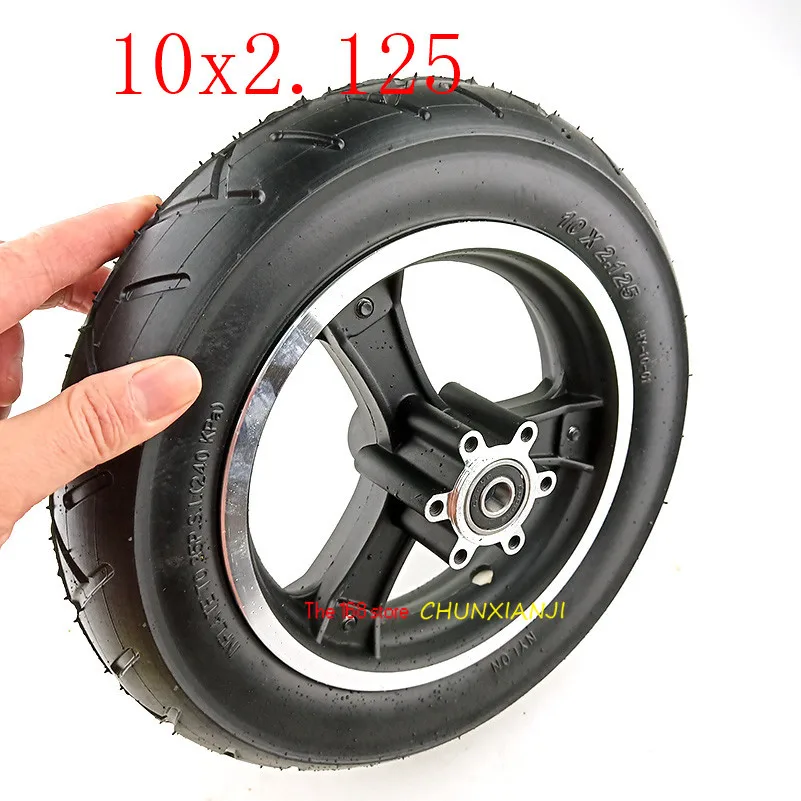 

10 Inch Scooter Wheel Hub 10x2.125 Wheel Rim Alumnium Alloy Wheel Frame for 10*2.125 Tire Electric Scooter lightning shipment