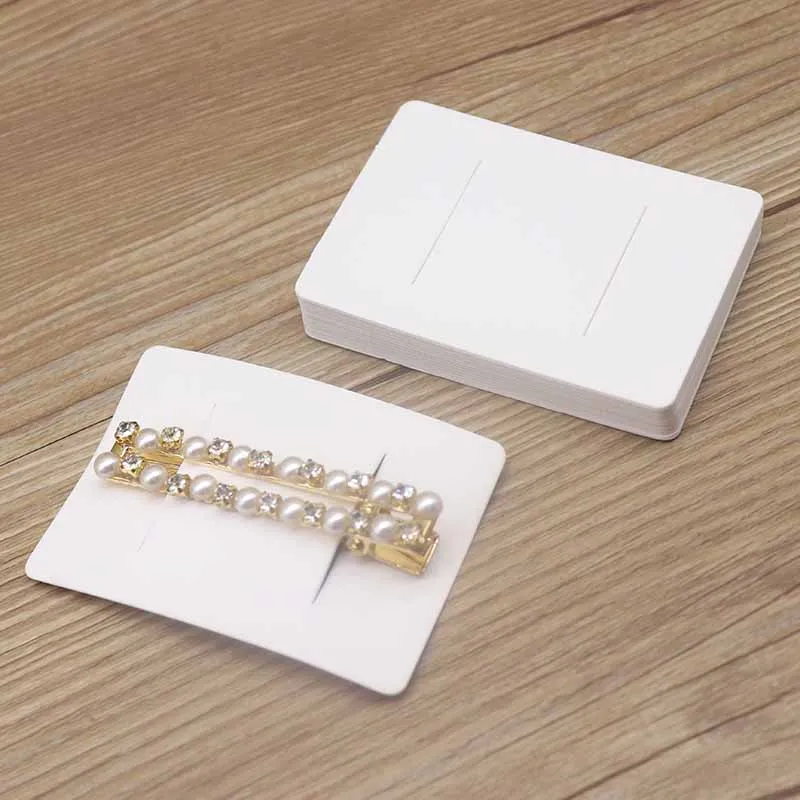 Картонные картонные карточки для украшения волос 50 шт. клип-карта цветов 5x7 см |