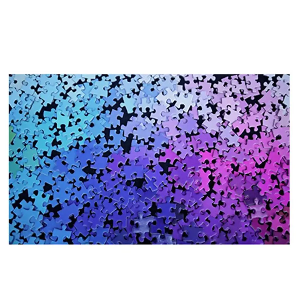 Универсальный 1000 шт радуги головоломка градиентные цвета большие круглые Пазлы