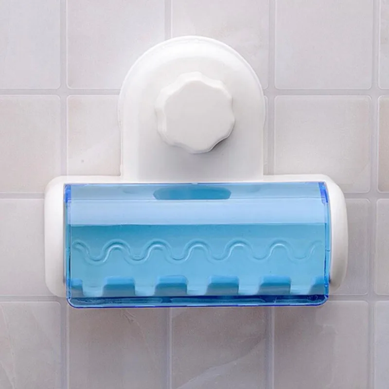 

Bathroom Accessories Set Toothbrush Holder Wall Mount Stand Tooth brush Holder Hooks Suction Cup Bathroom Tools Toothbrush Rack