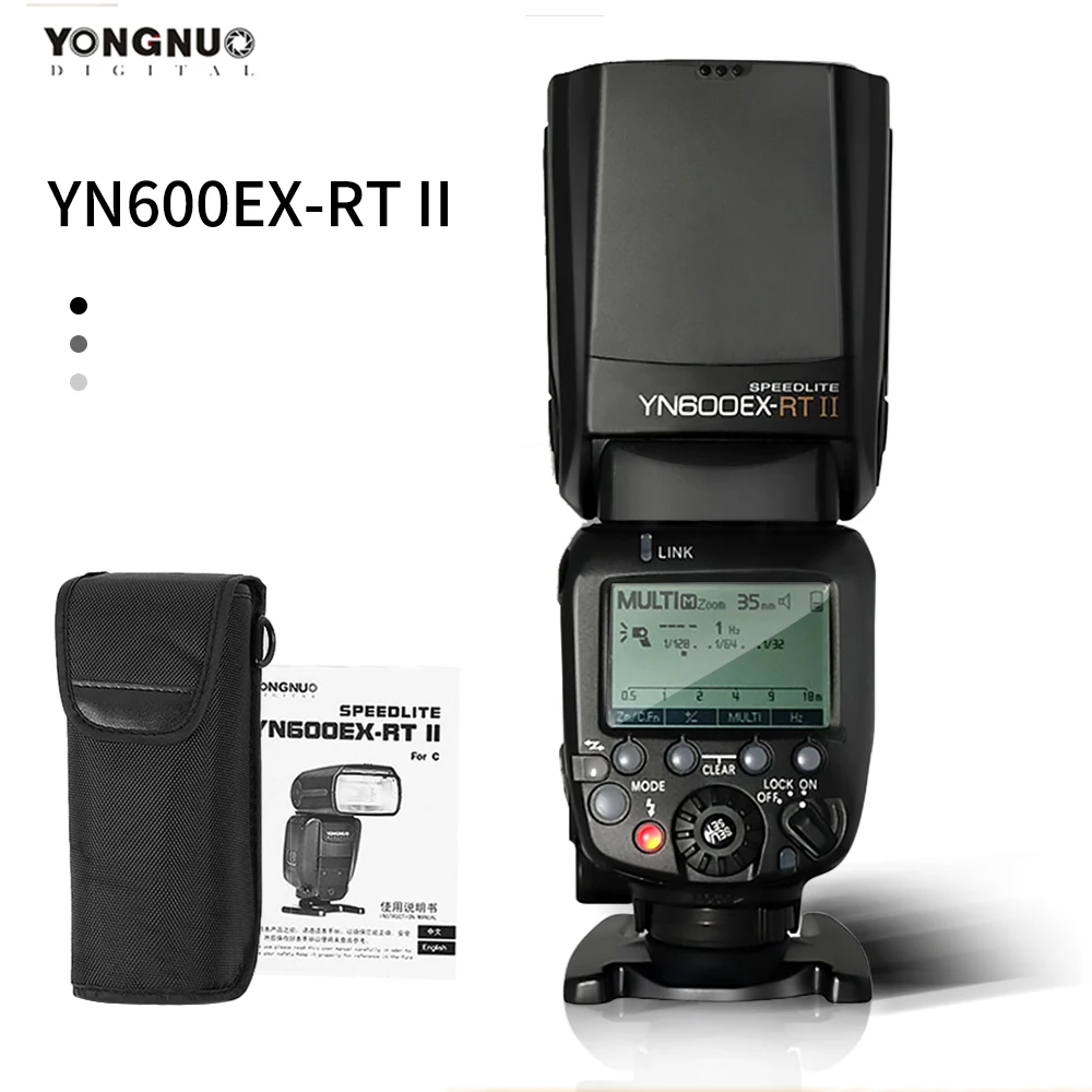 YONGNUO YN600EX RT II TTL Master Flash Speedlite для камеры Canon 2 4G Wireless 1/8000s HSS GN60 Поддержка