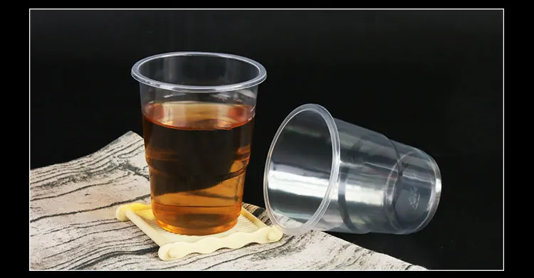 Одноразовая чашка пластиковая 1000 упакованная ТОЛЬКО Прозрачная Коммерческая