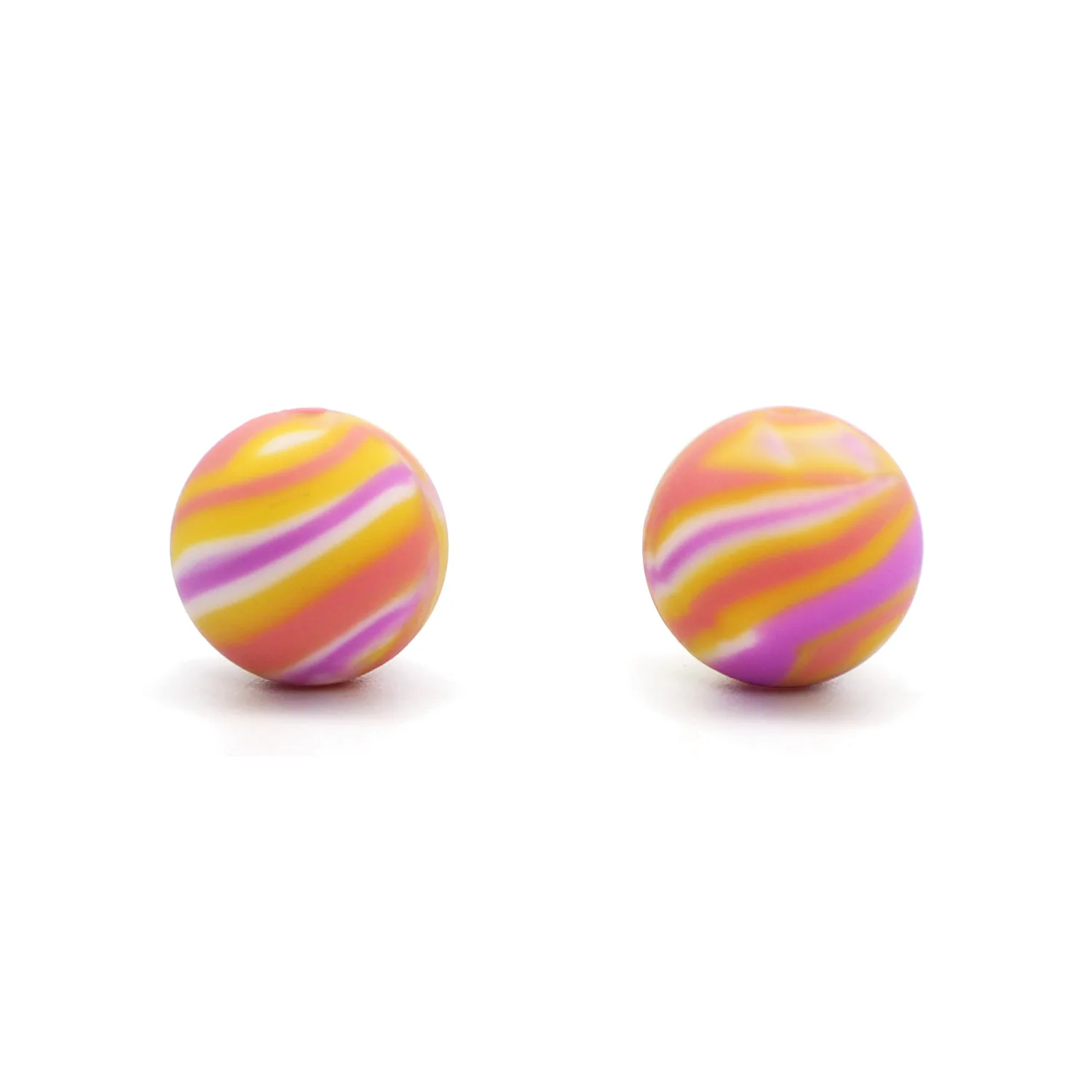 

"Hobbyworker Mixed Color Camouflage 15MM Silicone Round Beads for Food Grade Baby Molar Necklace Jewelry B0083 "