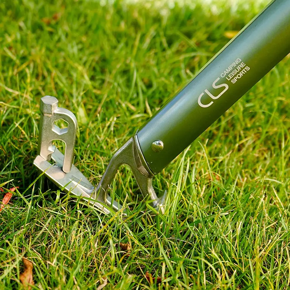 

Tent Hammer Lightweight Aluminum Handle Stainless Steel Hammer Outdoor Mountaineering Camping Tent Nail Puller Hammer