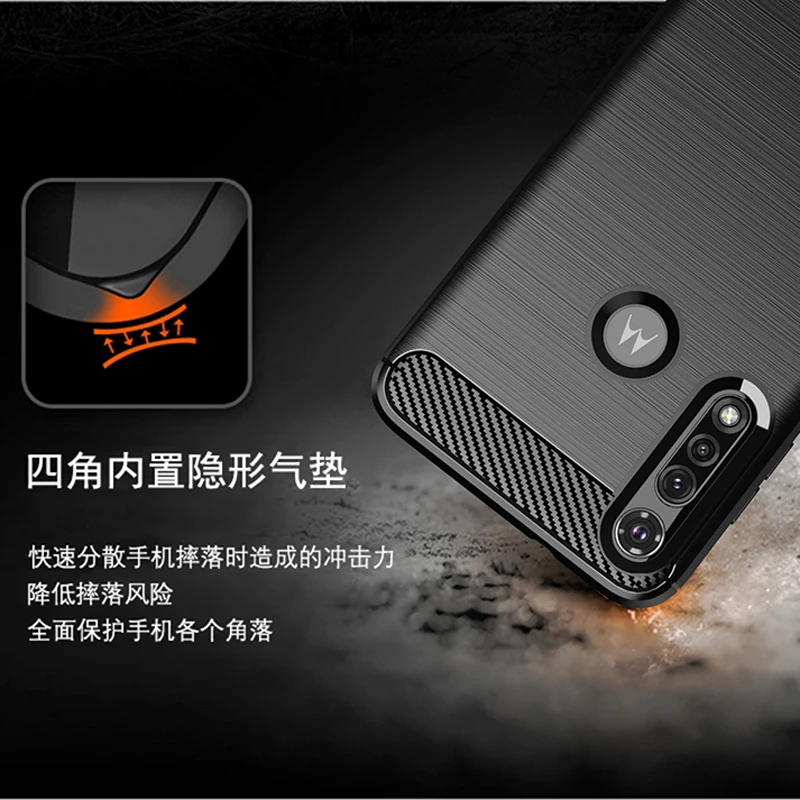 for motorola moto g fast power case cover moto g5s g6 g7 g8 g9 plus play soft rubber shockproof bumper carbon fiber phone case free global shipping