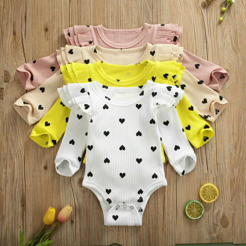 

Newborn Toddler Baby Boy Girls Romper Bodysuit Sunsuit Outfit Clothes Playsuit