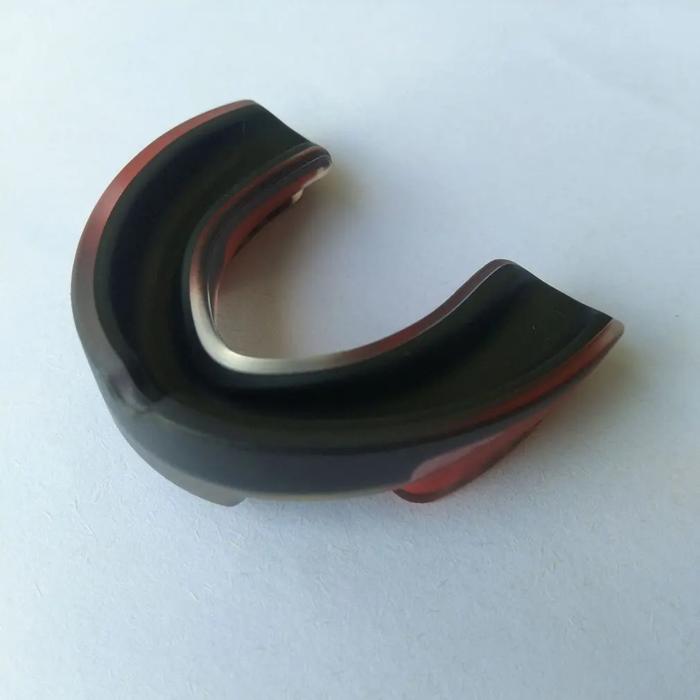 Мундгард зубы Защита для взрослых детей Бокс тхэквондо Санда Бесплатные боевые