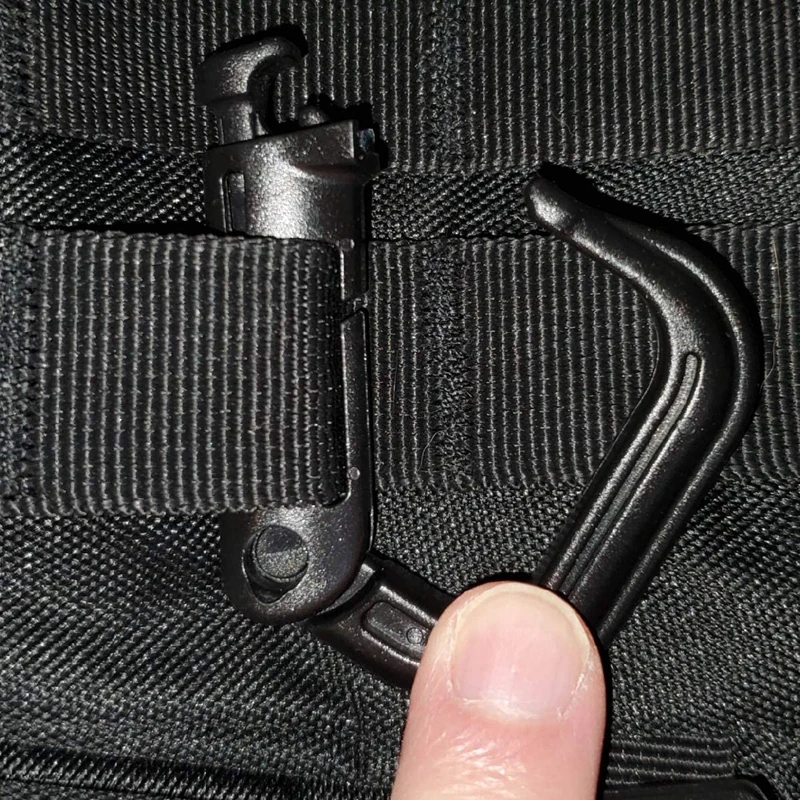 10 шт. многоцелевой D-образный кольцевой замок гримфин карабин Molle зажимы