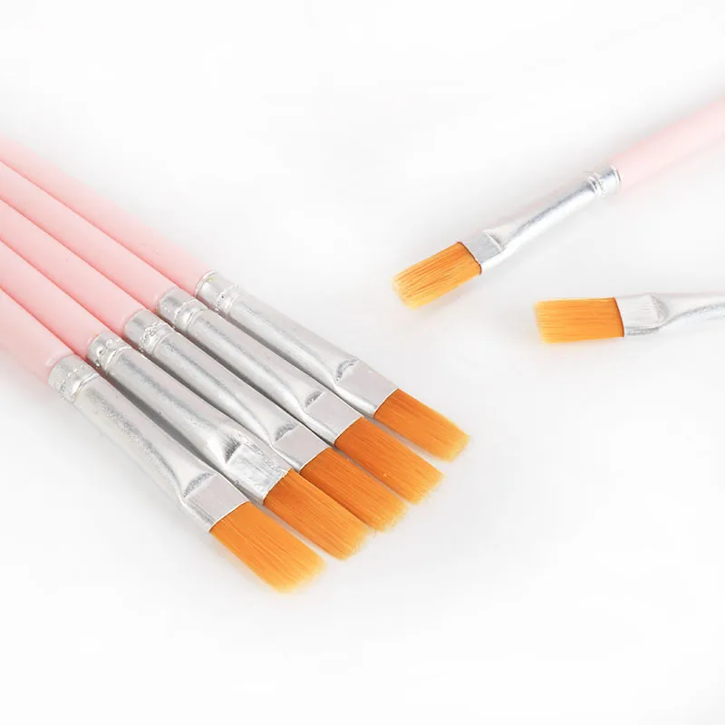 16 5 см нейлоновый широкий плоский Краски Кисть Diy цветной рисунок или узор